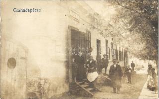 1922 Csanádapáca, Keresztény Fogyasztási és értékesítő szövetkezet korlátlan italmérés üzlete. photo