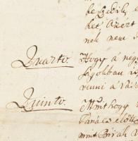 1786 Szepsi (Felvidék) mezővárosának folyamodványa, melyben sérelmezik a különböző privilégiumok, úg...