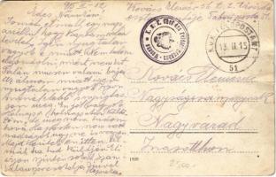 1915 Osztrák-magyar katonák automobilban / WWI Austro-Hungarian K.u.K. military, soldiers in a car. ...