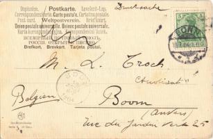 1904 Auf, ihr Brüder! laßt uns wallen in den großen, heil'gen Dom... H.S.M. Studentenlieder Ser...