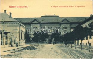 1909 Kaposvár, Magyar Államvasutak nevelő- és tápintézete. W.L. 2544.