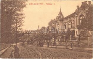 Kolozsvár, Cluj; Rákóczi út, Erzsébet villa / street