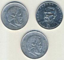 1947. 5Ft Ag "Kossuth" (2x) T:2/3 + 1994. 200Ft Ag "Deák" T:BU