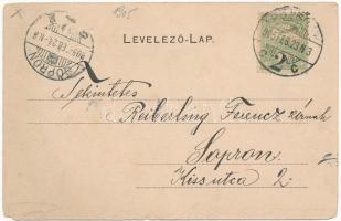 1905 Pozsony, Pressburg, Bratislava; Ügetőversenytér, lóversenypálya. Bediene dich allein / hippodro...