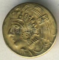 Mexikó DN "Azték fej" Au miniérem 0,32g T:2