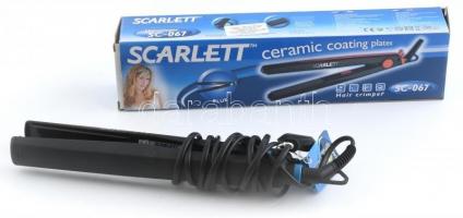 Scarlett SC-067 hajvasaló, működő, újszerű állapotban, eredeti dobozában