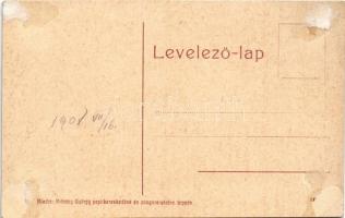 Lippa, Lipova; Solymosi várrom. Kirvány György kiadása 17. / Cetatea Soimos / castle ruins (Rb)