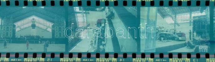 cca 1990 LGT együttes koncertjéről készült 7 db színes negatív kocka