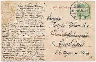 1911 Arad, Magyar Automobil Gyár Rt. Ingusz J. és fia kiadása / Westinghouse / automobile factory (R...