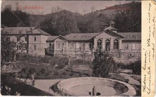 1900 Vihnye, Vihnyefürdő, Kúpele Vyhne; új fürdőház / new spa (EK)
