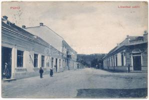 1911 Puhó, Púchov; Lilienthal szálló. Reismann Mór kiadása / hotel (EK)