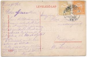 1911 Puhó, Púchov; Lilienthal szálló. Reismann Mór kiadása / hotel (EK)