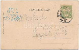 Pozsony, Pressburg, Bratislava; Clariszai torony. Bediene dich allein / tower