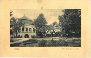 Zsibó, Jibou; Báró Wesselényi kastély. W.L. Bp. 7092. 1911-13. / castle