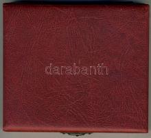 1978. "NIKEX-30 év" szögletes Br plakett T:2 Eredeti díszdobozban!