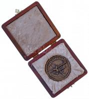 1995. "Repülés Baráti Kör - Budapest - Hungary" Br emlékérem, hátoldalon gravírozással, dí...