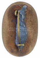 1947. "30 éves a Szovjetunió" zománcozott fém jelvény (14x22mm) T:1-