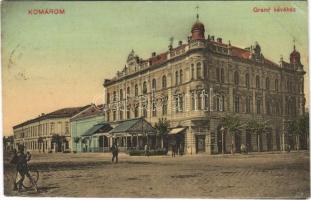 1913 Komárom, Komárnó; Grand Kávéház / cafe (EK)