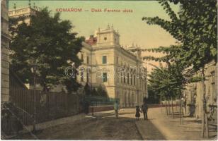 1912 Komárom, Komárnó; Deák ferenc utca / street