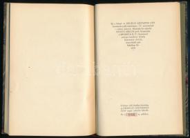 Áprily Lajos: Idahegyi pásztorok. Dráma egy felvonásban. Kolozsvár, 1929, Erdélyi Szépmíves Céh,(Min...