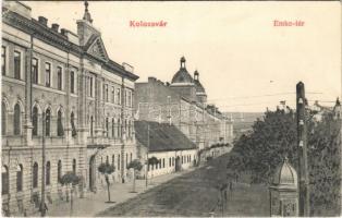 Kolozsvár, Cluj; Emke tér / square (Rb)