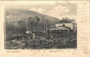 1905 Rozsnyó, Roznava; Vasas gyógyfürdő / spa