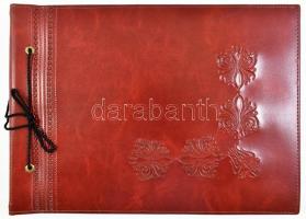 1979 MSZMP Csepel Művek Bizottsága által készített emlékalbum Paizs Gábor részére, 20 db beragasztot...