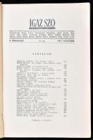 Igaz Szó. Szépirodalmi Folyóirat. V. évf. 11. sz. 1957. nov. - Ady Endre emlékszám. Marosvásárhely, ...