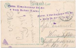 Trencsénteplic-fürdő, Kúpele Trencianske Teplice; Kossuth Lajos utca, templom, étterem. Vasúti level...