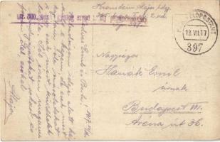 1917 Kronstein Alajos hadnagy / WWI Austro-Hungarian K.u.K. military officer, Lieutenant. photo + &q...