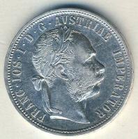 Ausztria 1878. 1Fl Ag T:2/2- ph