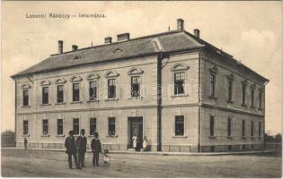 1911 Losonc, Lucenec; Rákóczy internátus / boarding school