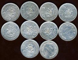 Oroszország/Szocialista Szövetségi Szovjet Köztársaság 1922. 15k Ag (10x) T:2-,2/3,3+