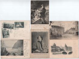 106 db RÉGI külföldi város képeslap vegyes minőségben: főleg olasz és francia / 106 pre-1945 Europea...