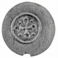 1141-1162. Denár Ag "II. Géza" (0,18g) T:1- kitörés
Hungary 1141-1162. Denar Ag "Gez...