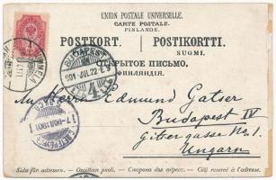 1901 Rättvik (Dalarna) / Swedish folklore art postcard, litho (r)