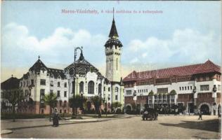 1915 Marosvásárhely, Targu Mures; város székháza, Kultúrpalota / town hall, palace of culture