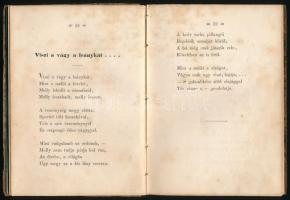 Vécsey Sándor költeményei. Kiadta: Jókai Mór. Pest, 1854, Landerer és Heckenast, 8+178 p. Korabeli k...