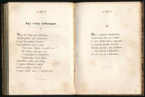 Vécsey Sándor költeményei. Kiadta: Jókai Mór. Pest, 1854, Landerer és Heckenast, 8+178 p. Korabeli k...
