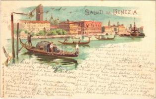 1898 (Vorläufer) Venezia, Venice; Künzli Nr. 27. litho (EK)
