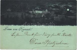 1898 (Vorläufer) Kronach am Nacht / night (EK)