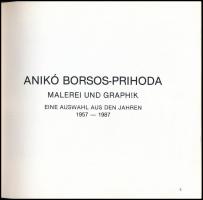 Anikó Borsos Prihoda: Malerei Graphik. München, 1987. Kiadói kartonálásban