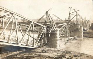 Motta di Livenza, destroyed bridge
