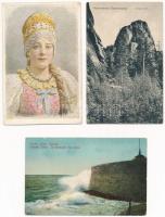 6 db RÉGI orosz képeslap / 6 pre-1945 Russian postcards
