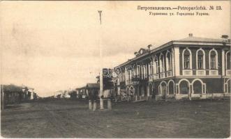 Petropavlovsk, Petropavlofsk; street, town hall