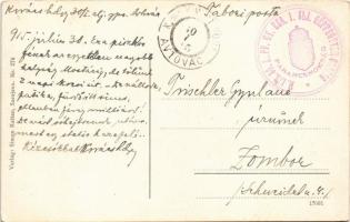 1915 Nevesinje, general view + "M. kir. 30. népf. gyalogezred I. zlj. gépfegyveres osztag paran...