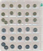 1992-2007. 1Ft Cu-Ni + 2Ft Cu-Ni (a teljes sor 3x, összesen 96db) T:1-2-