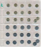 1992-2007. 1Ft Cu-Ni + 2Ft Cu-Ni (a teljes sor 3x, összesen 96db) T:1-2-