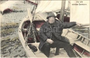 Öreg halász a csónakjában, német folklór, Der olle ehrliche Seemann / German folklore, old sailor