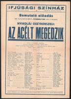 Ifjúsági Színház műsorismertetője és szereposztás, 3 db